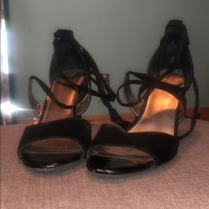 Strap-Up High Heels (Size 9)